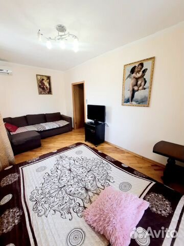 

1-к. квартира, 42 м², 2 кровати