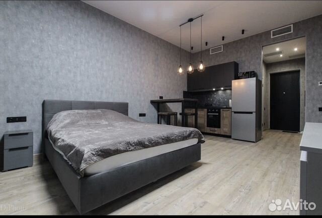 

Квартира-студия, 30 м², 2 кровати