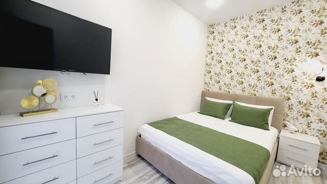 

1-к. квартира, 46 м², 2 кровати