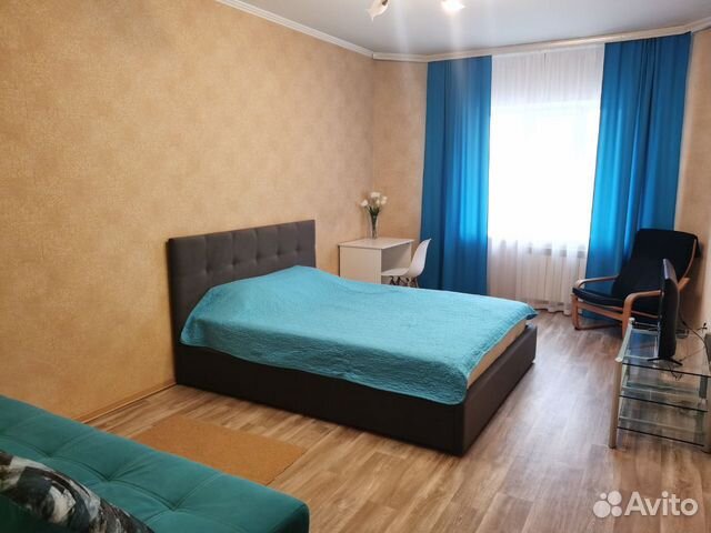 

1-к. квартира, 38 м², 2 кровати