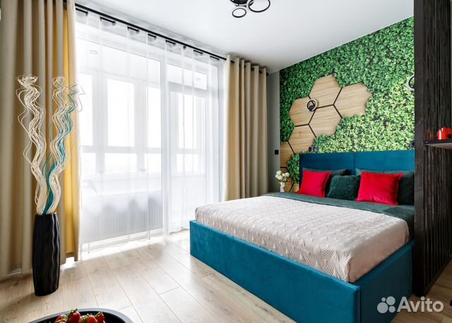 

Квартира-студия, 30 м², 2 кровати
