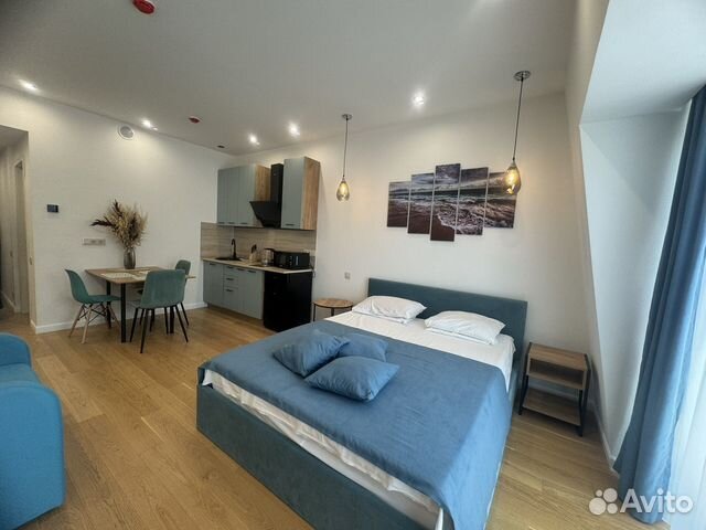 

Квартира-студия, 36 м², 2 кровати