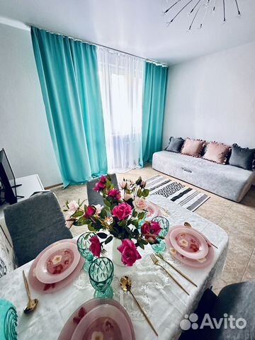 

1-к. квартира, 45 м², 2 кровати