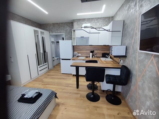

Квартира-студия, 24 м², 1 кровать