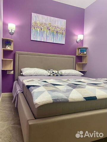 

1-к. квартира, 40 м², 2 кровати