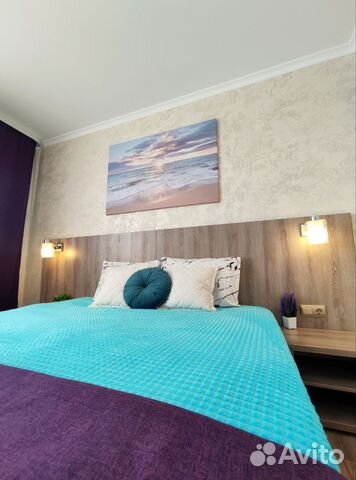 

1-к. квартира, 38 м², 2 кровати