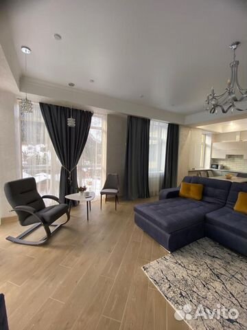 

1-к. квартира, 45 м², 2 кровати
