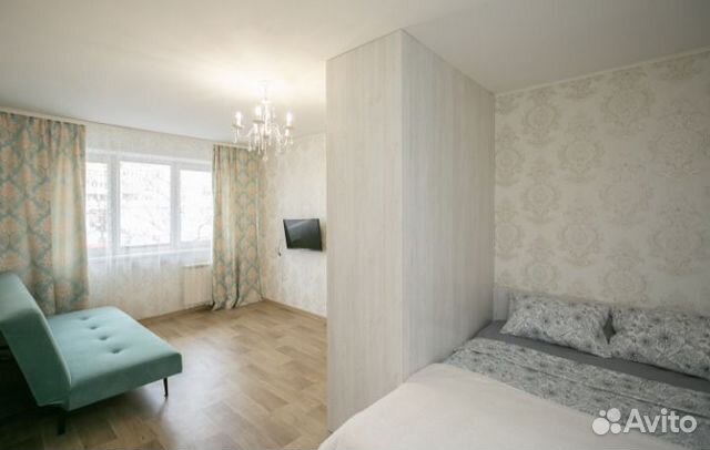 

1-к. квартира, 33 м², 2 кровати