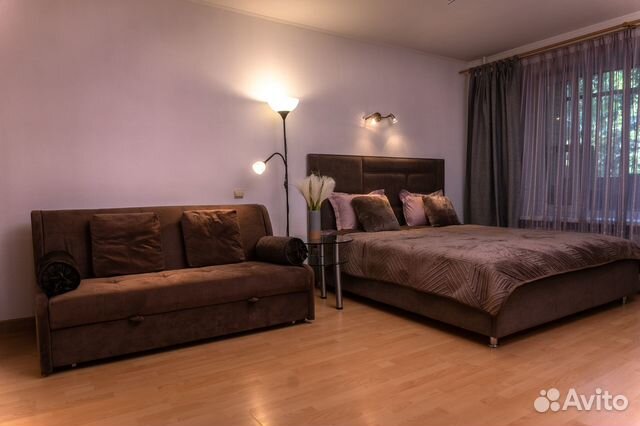 

1-к. квартира, 38 м², 2 кровати