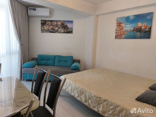 

Квартира-студия, 26 м², 2 кровати