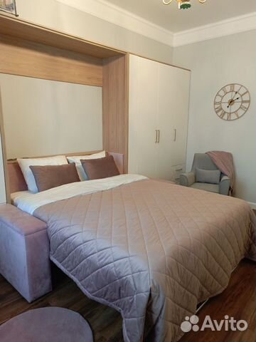 

1-к. квартира, 42 м², 2 кровати