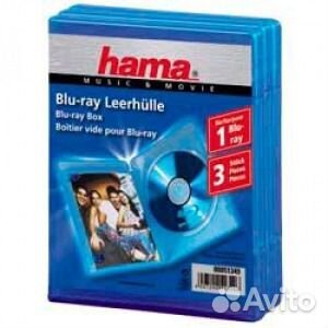 Коробка Hama H-51349 для Blu-ray дисков Jewel