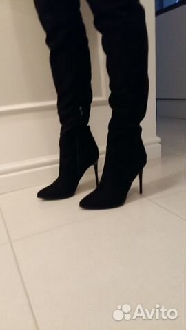 Сапоги ботфорты новые