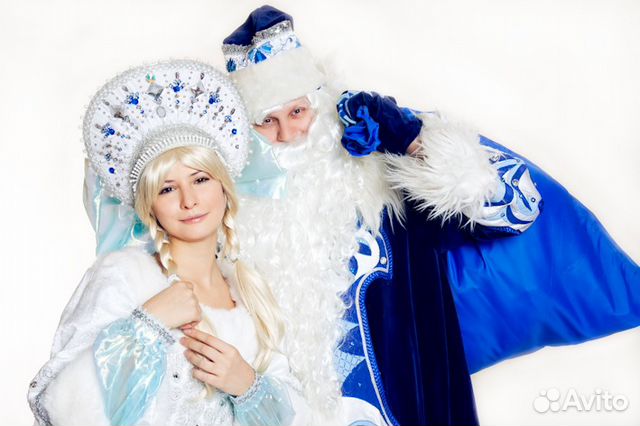 2 костюма: Дед Мороз и Снегурочка