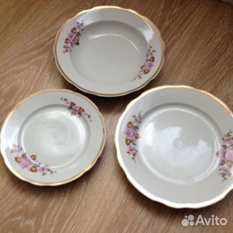 Тарелки времен СССР