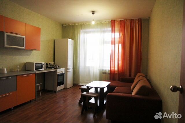 

1-к. квартира, 45 м², 2 кровати