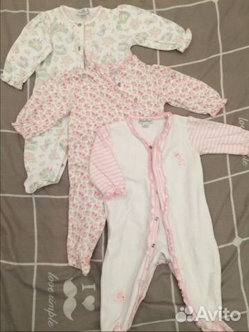 Вещи на девочку новые или одеты 1-2раза