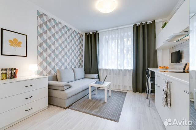 

Квартира-студия, 19 м², 1 кровать