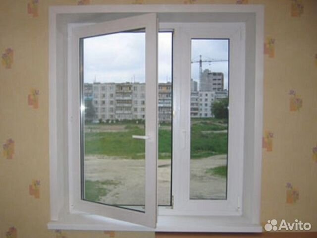 Пластиковые окна б/у 2000*2000 новые лоджия балкон