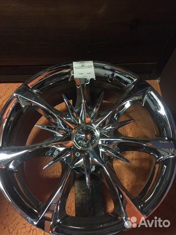Диск 18 5х114/120 Stalker SY704 хром на Nissan,BMW Диск 18 5х114/120 Stalker SY704 хром на Nissan,BMW
