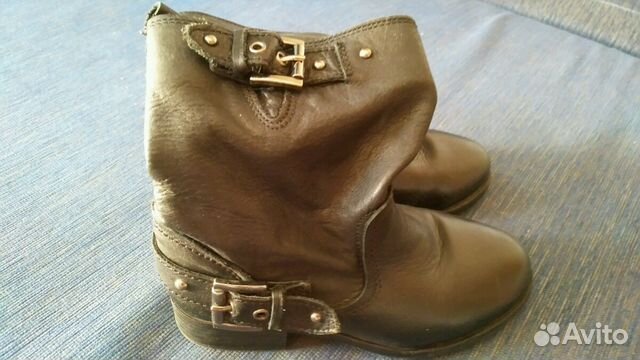 Сапожки кожаные Zara Зара 29 р Сапожки кожаные Zara Зара 29 р