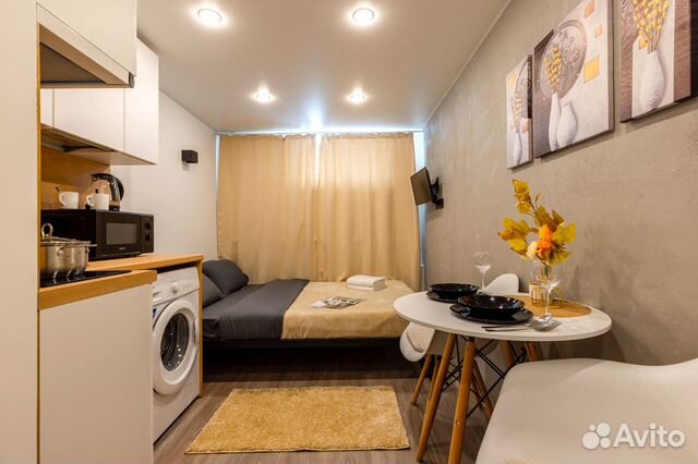 

Квартира-студия, 14 м², 1 кровать