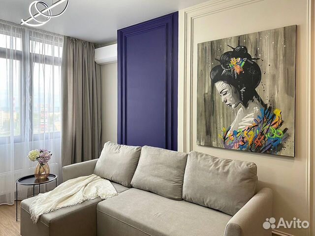 

1-к. квартира, 39 м², 2 кровати