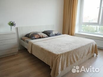 

1-к. квартира, 38 м², 3 кровати