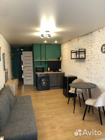

Квартира-студия, 28,8 м², 2 кровати