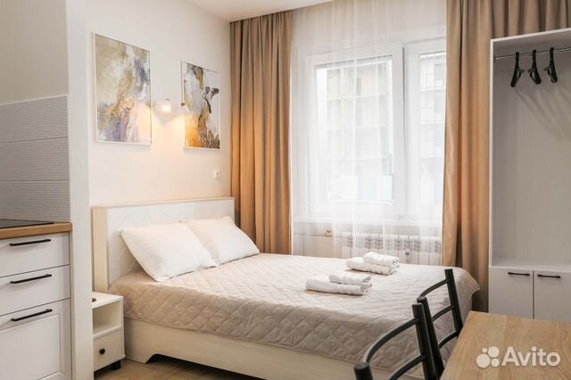 

Квартира-студия, 20 м², 1 кровать