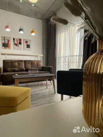 

Квартира-студия, 53 м², 2 кровати