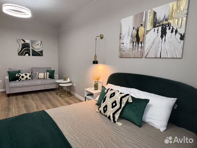 

1-к. квартира, 48 м², 2 кровати