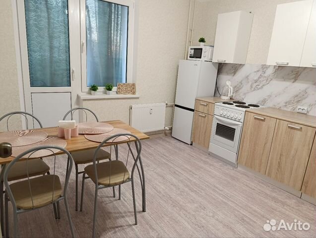 

1-к. квартира, 38 м², 2 кровати