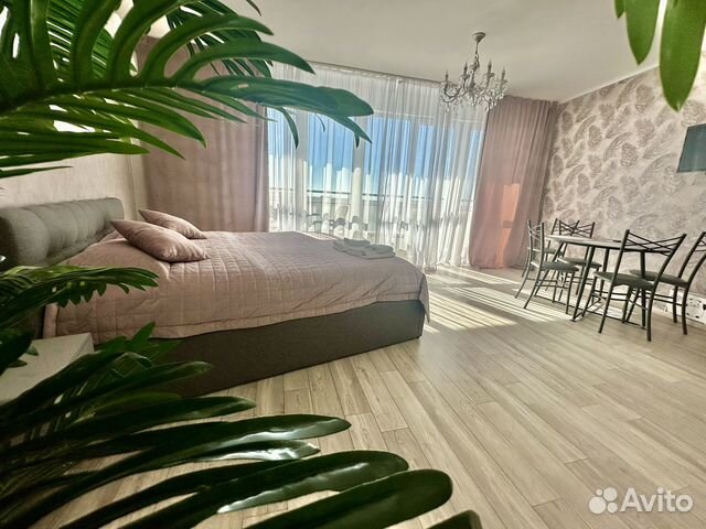 

Квартира-студия, 40 м², 2 кровати