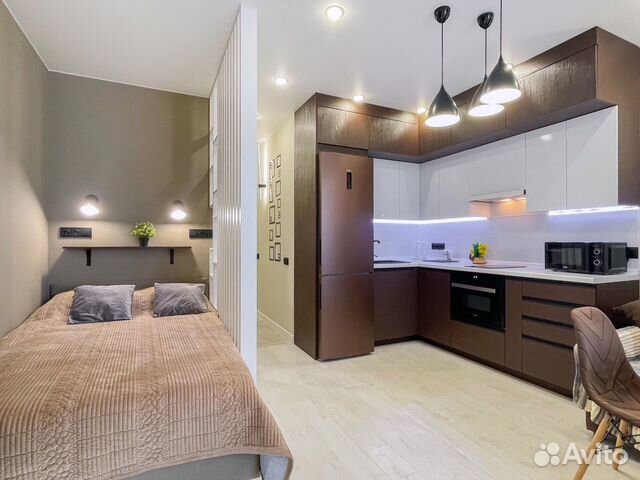 

Квартира-студия, 31 м², 2 кровати