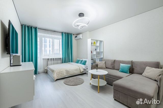 

1-к. квартира, 37 м², 2 кровати