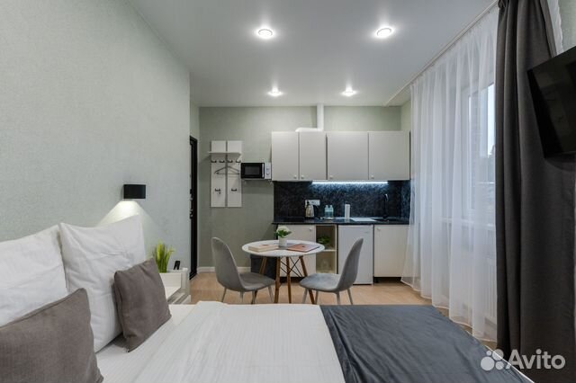 

Квартира-студия, 23 м², 1 кровать