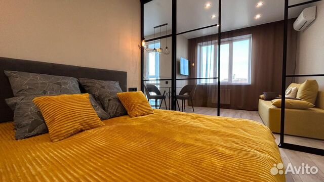 

Квартира-студия, 38,5 м², 2 кровати