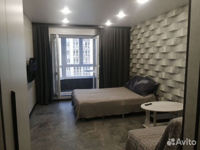 

Квартира-студия, 28 м², 2 кровати