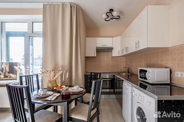 

Квартира-студия, 35 м², 3 кровати