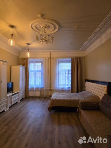 

1-к. квартира, 60 м², 2 кровати