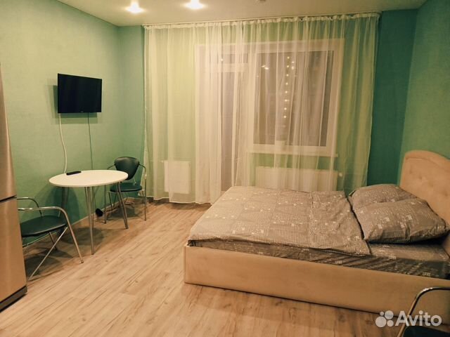 

Квартира-студия, 28 м², 1 кровать
