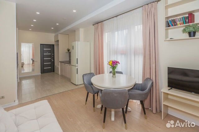

1-к. квартира, 43,7 м², 2 кровати