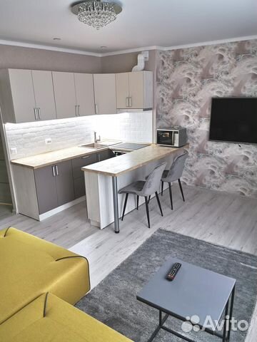 

Квартира-студия, 36 м², 2 кровати