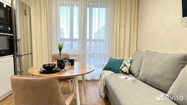 

1-к. квартира, 40 м², 2 кровати