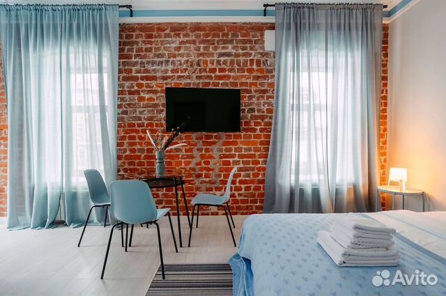 

1-к. квартира в апарт-отеле, 35 м², 2 кровати