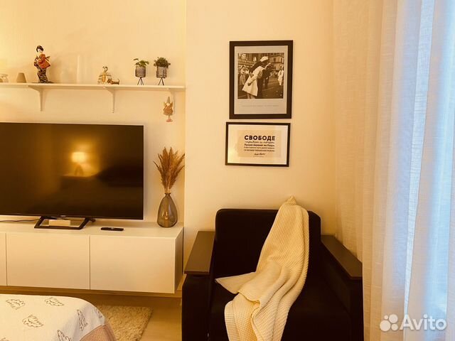 

1-к. квартира, 43 м², 3 кровати