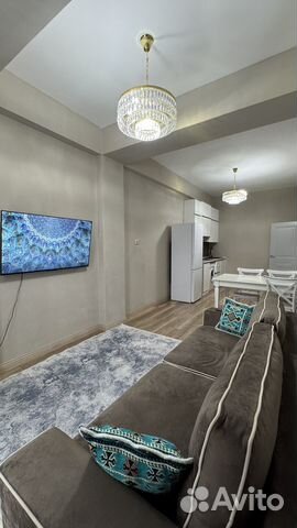 

1-к. квартира, 50 м², 2 кровати