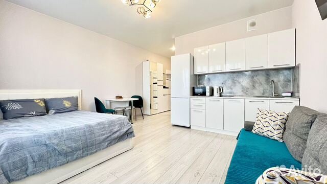 

Квартира-студия, 28 м², 2 кровати