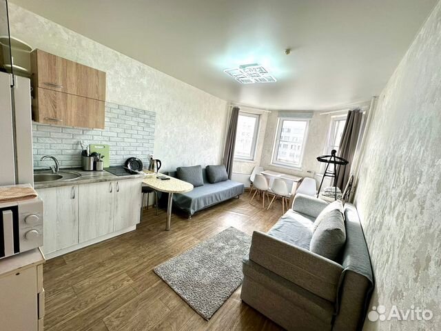 

Квартира-студия, 21 м², 2 кровати